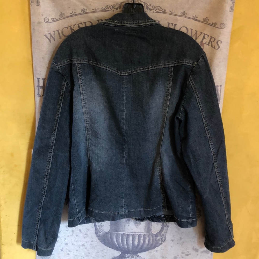 Azur stretch denim jacket - Picture 2 of 3